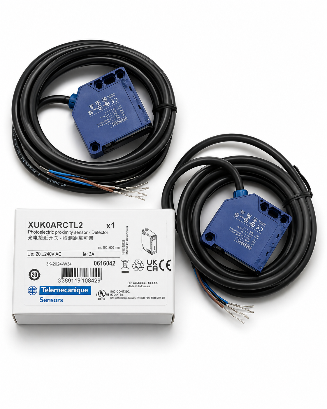 Telemecanique XUK0ARCTL2 Photoelectric Sensor