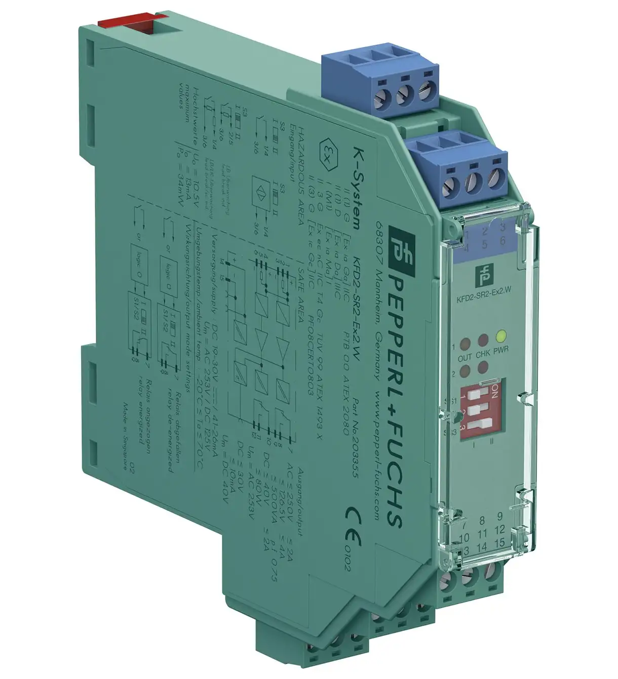 Pepperl+Fuchs KFD2-SR2-Ex2.W