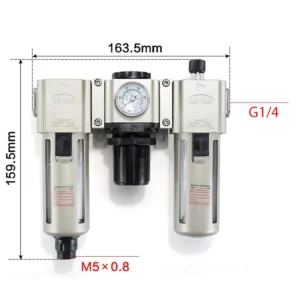 Airtac GAC20008SG Filter Regulator Lubricator