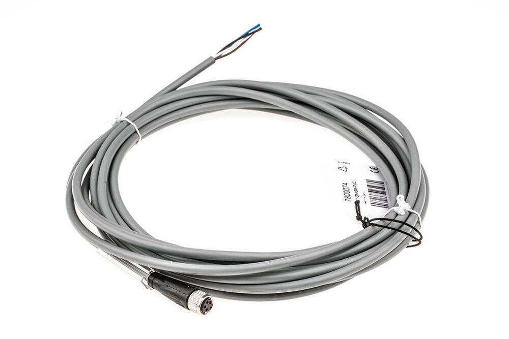 Pepperl+Fuchs V31-GM-5M-PVC – M8 Female Cordset, 4-Pin, 5m