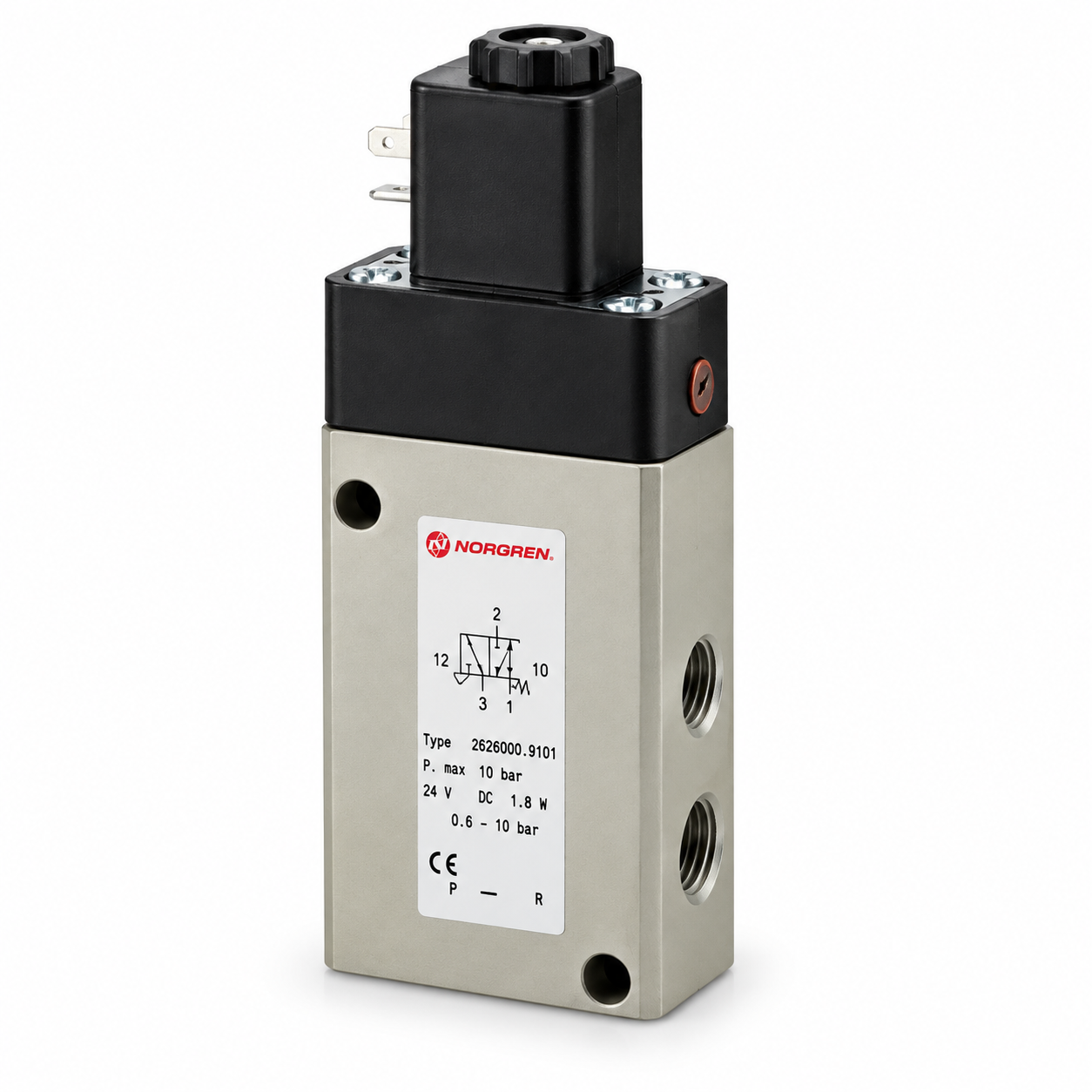 IMI Herion 80107 Series Solenoid Valve | G1/4, 3/2 NC