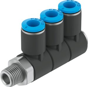 Festo QSLV3-1/8-4 Pneumatic Fitting